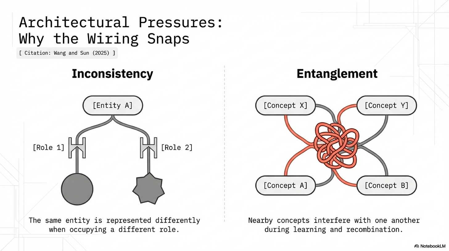 Architectural pressures and binding wager Architectural pressures and binding wager