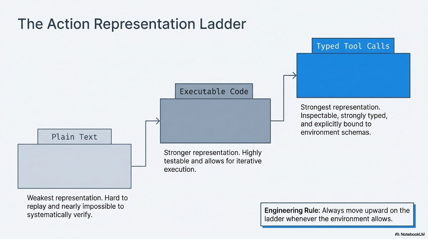 Slide 4: The Action Representation Ladder