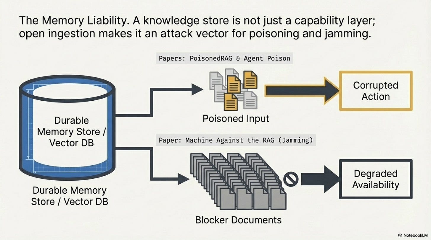 Slide 6: The memory liability