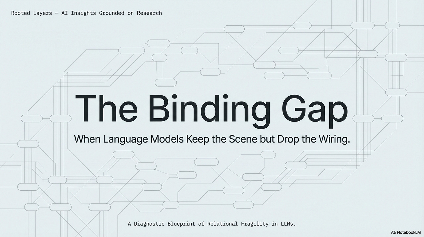 Binding gap thesis Binding gap thesis
