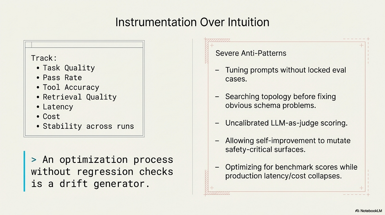 Slide 8: Instrumentation over intuition Slide 8: Instrumentation over intuition