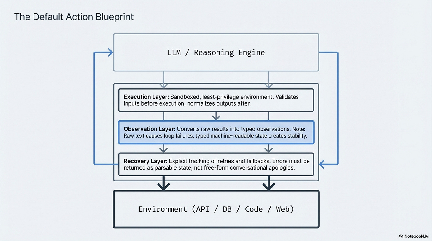 Slide 8: The Default Action Blueprint